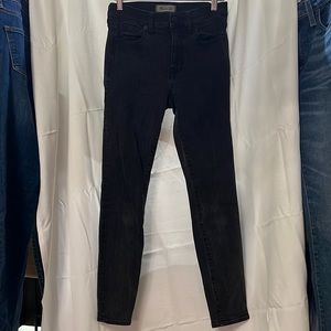 Madewell vintage black wash jeans